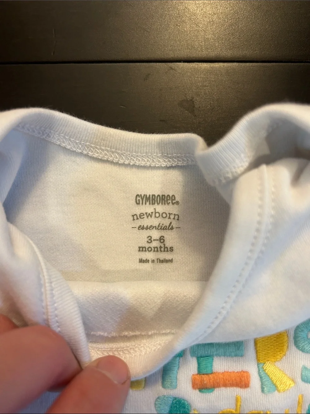 Gymboree White Baby One-Piece 